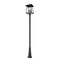 Z-Lite Rainer 5 Light Outdoor Post Mounted Fixture, 15.5in. W x 121.5in. H, Black 5015PHXLR-5011P-BK - alternate 6